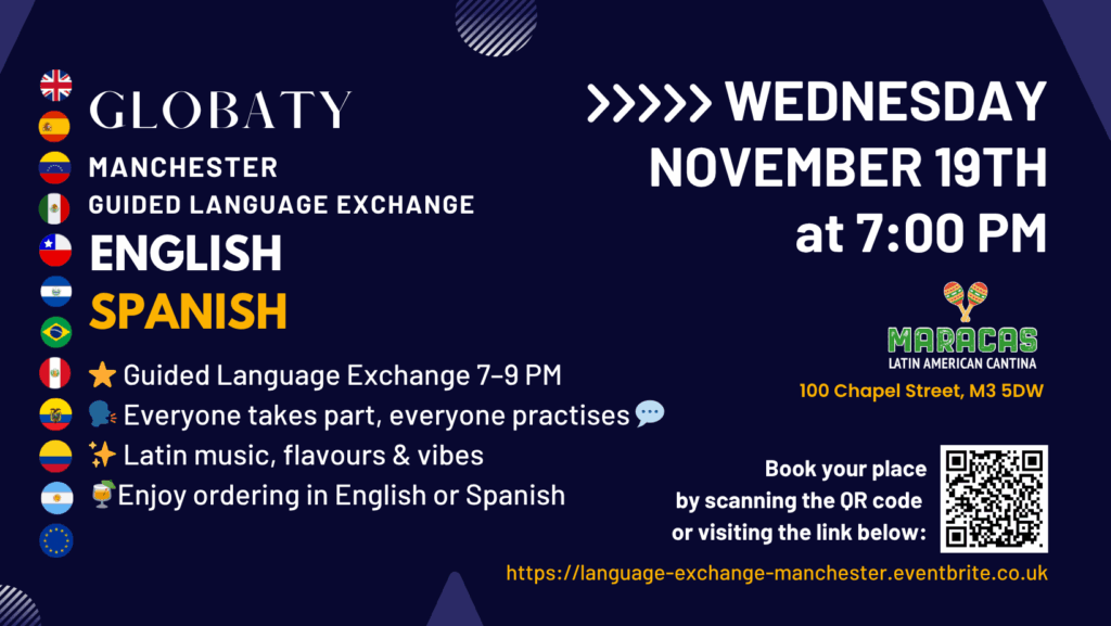 MCR Language Exchange 19th Nov 2025